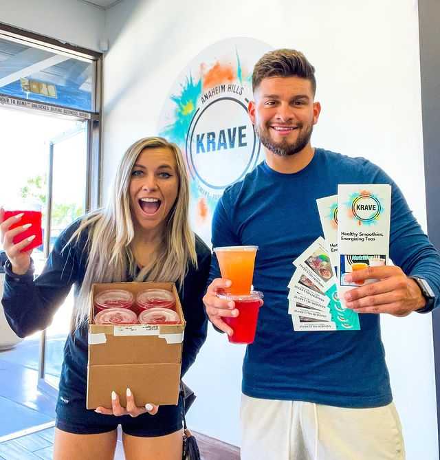 Krave Nutrition owners in Anaheim